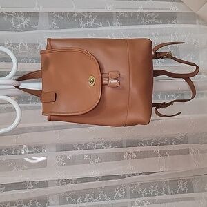 Vintage Coach Leather Backpack 2021